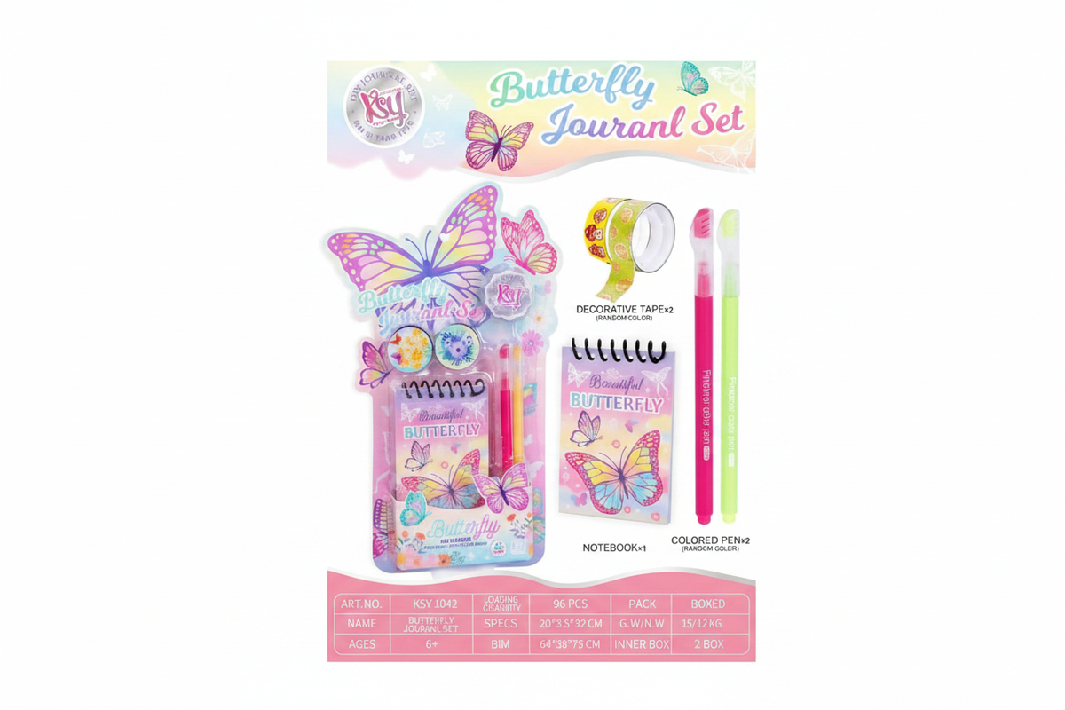 Butterfly Journal Set - Packaging