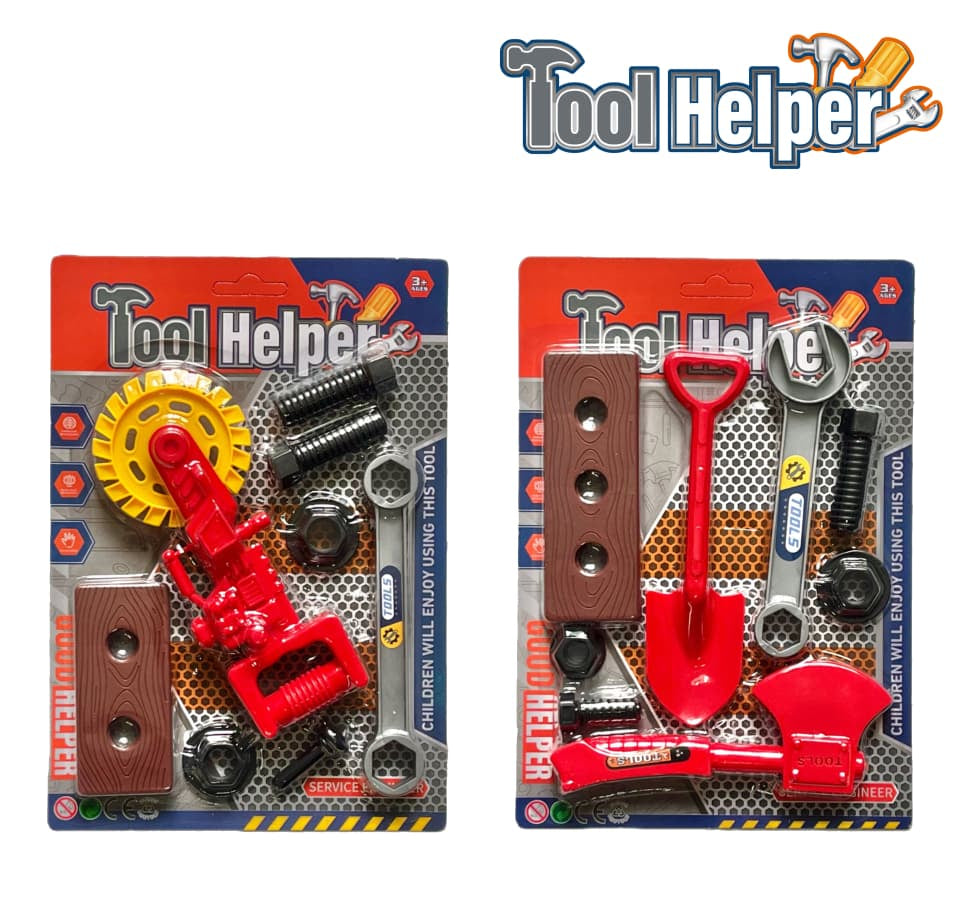 Tool Helper Kids Toy Tool Set – 2 Assorted Variants
