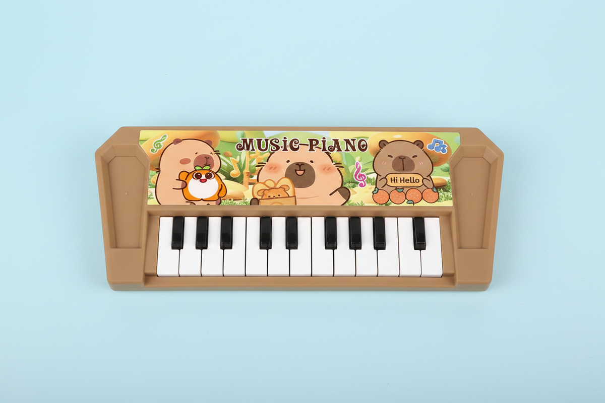 Capybara Music Piano - Flat Lay