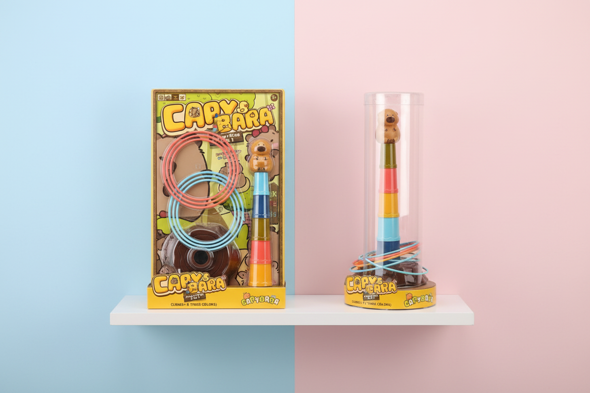 Capybara Ring Toss - Packaging Variants