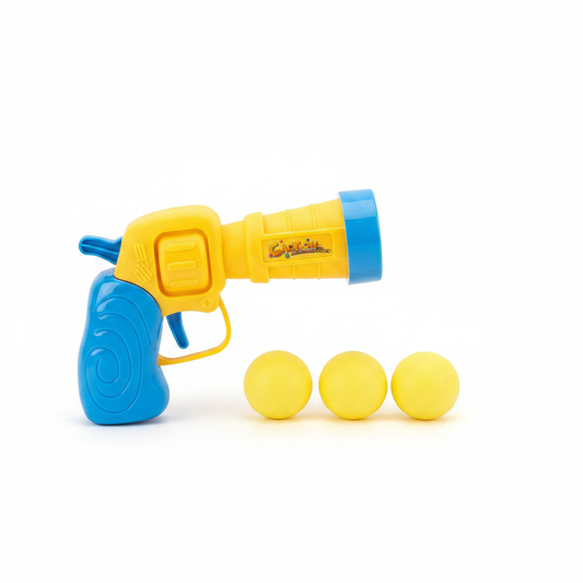 Cartoon Catapult Toy Gun - Side View