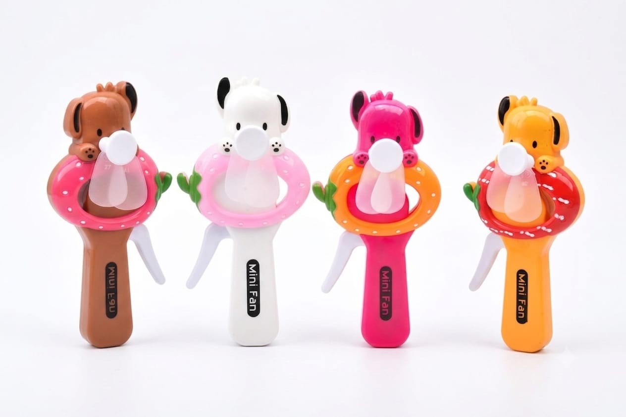 Animal Character Mini Hand Fan 24PCs