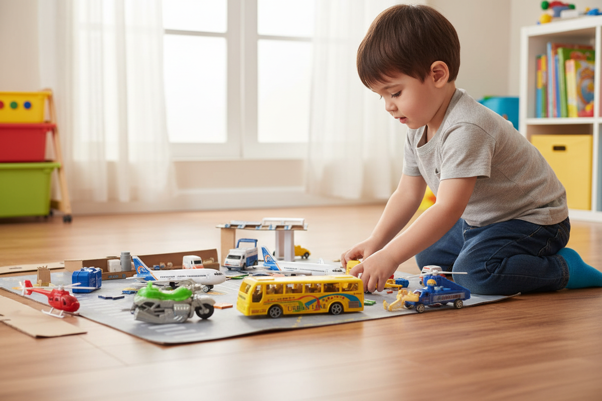 Child playing lifestyle