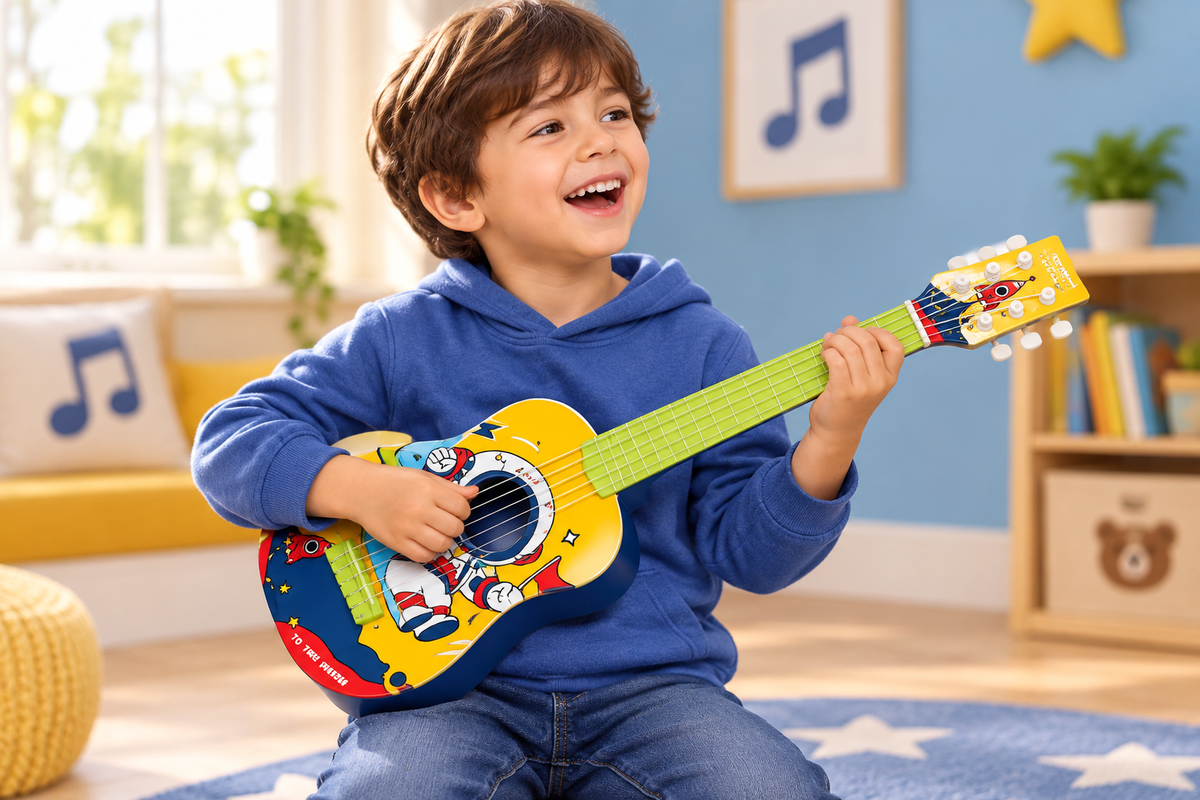 Children’s music-room lifestyle shot