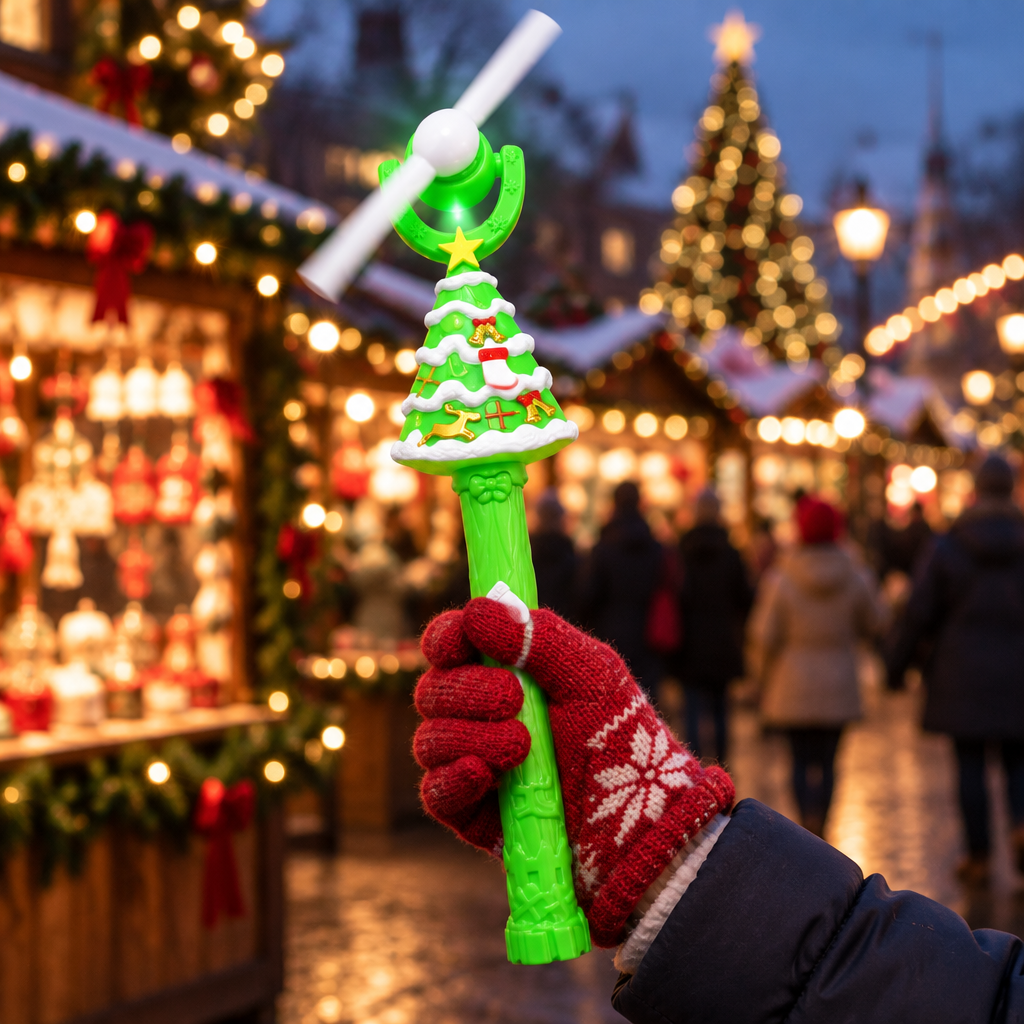 Christmas market lifestyle shot