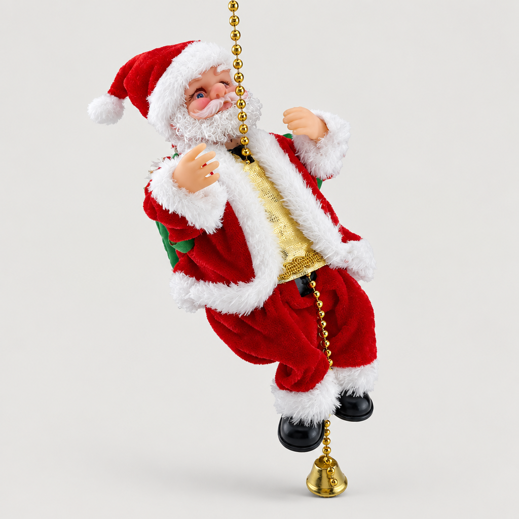 Climbing Santa angled catalogue shot