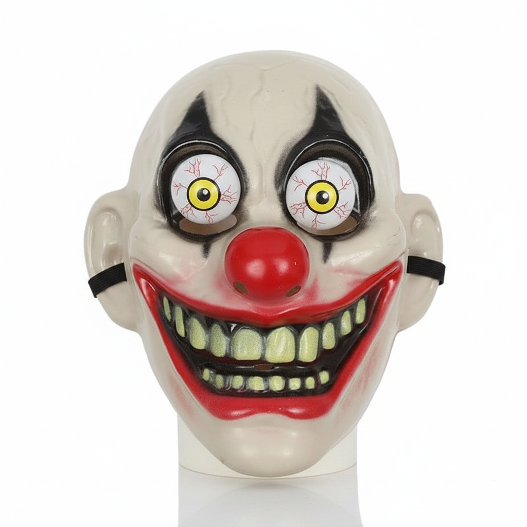 Clown Mask - White Background