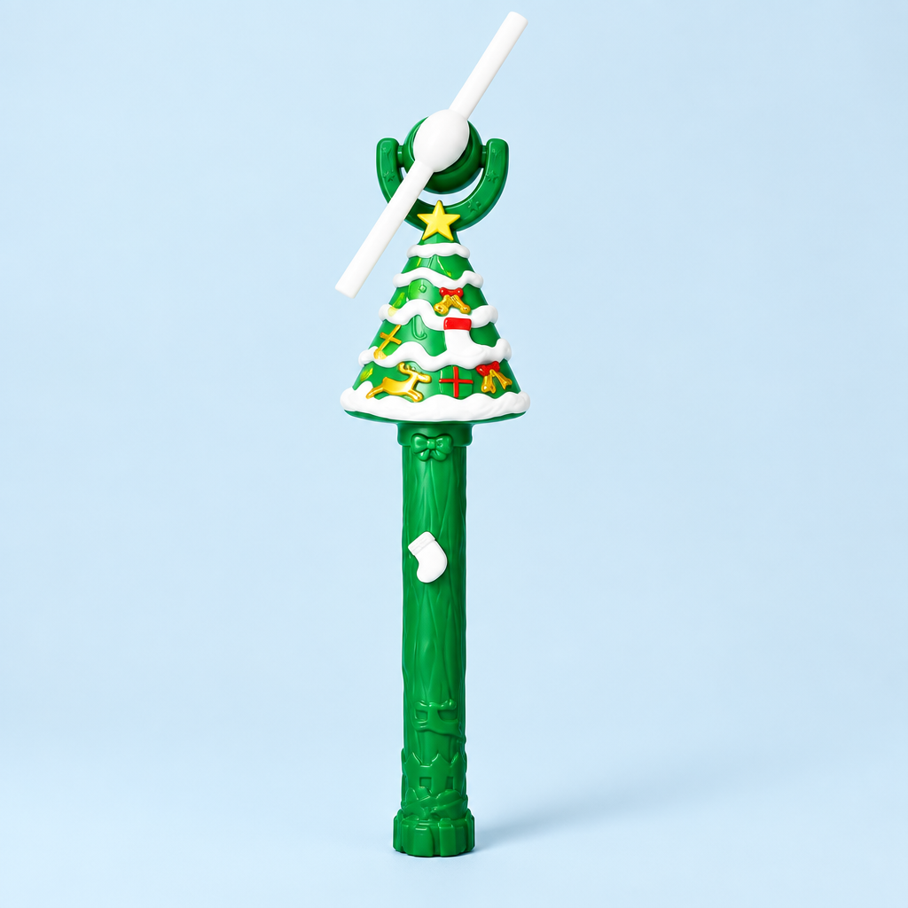 Darker green Christmas-tree spinner variant