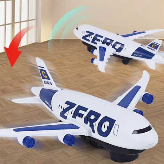 Kids Airplane Musical Aircraft Kids Toy with Light & Music