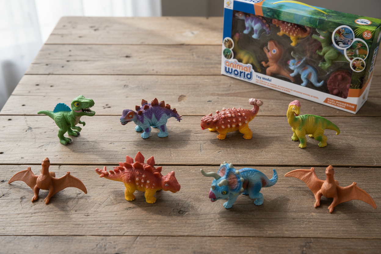 Dinosaur Toys – Flat Lay
