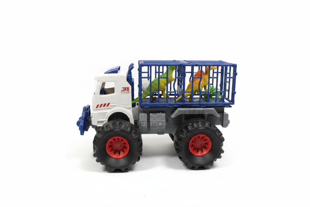 Dinosaur Truck Side View