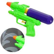 Solid Colour Water Gun – Pump Action Squirt Pistol