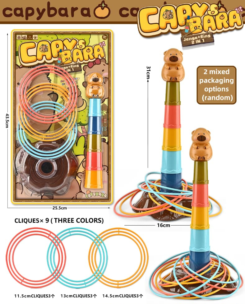 Capybara Ring Toss Game