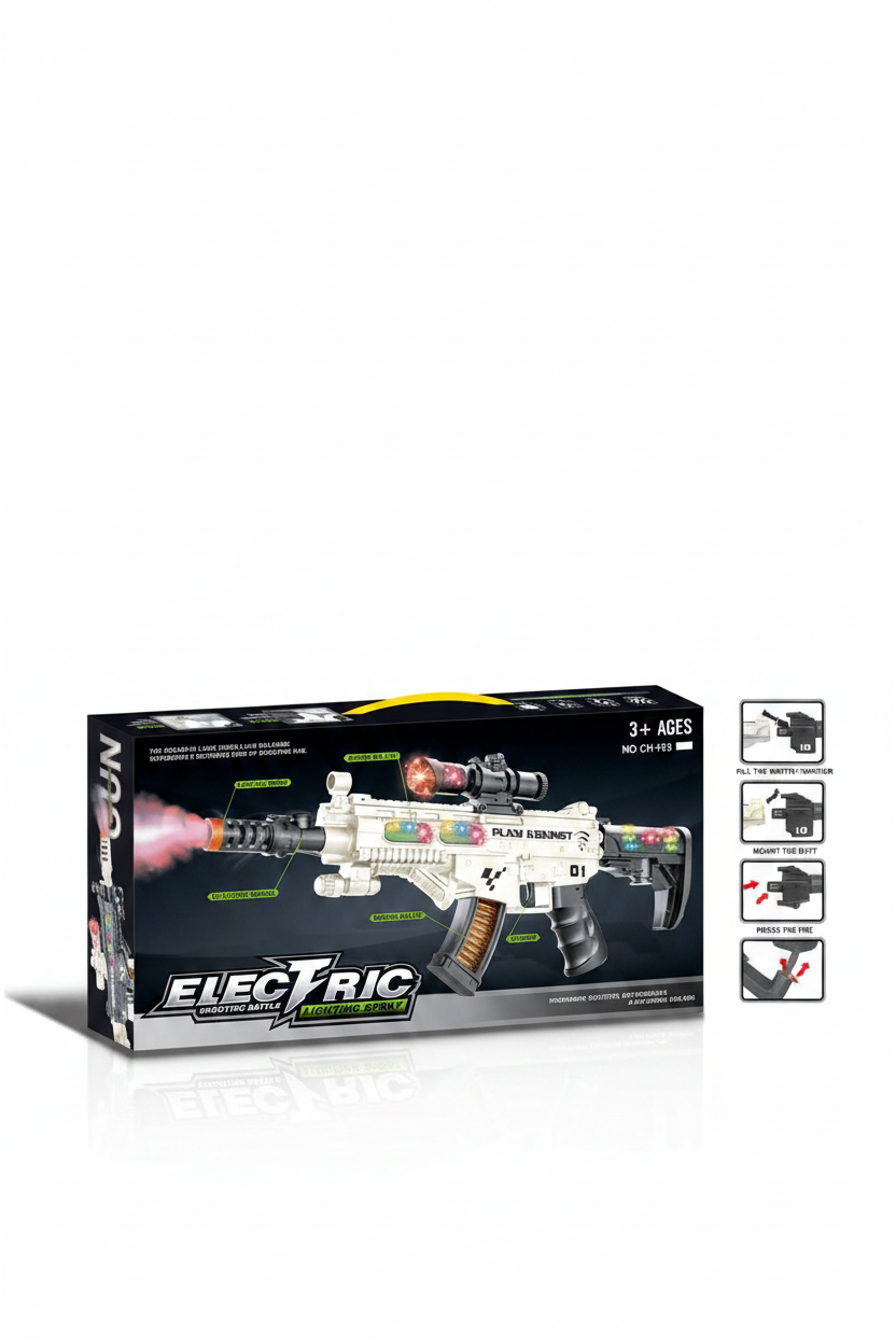 Electric Toy Gun - Packaging