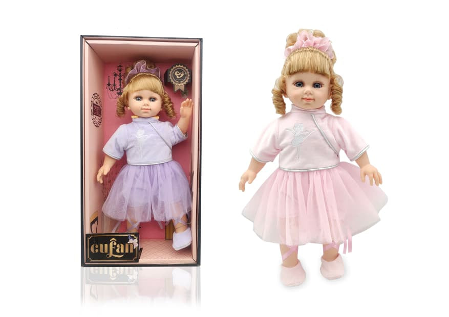 Cufan Realistic Fashion Doll 37.5cm – Blonde Tutu Doll