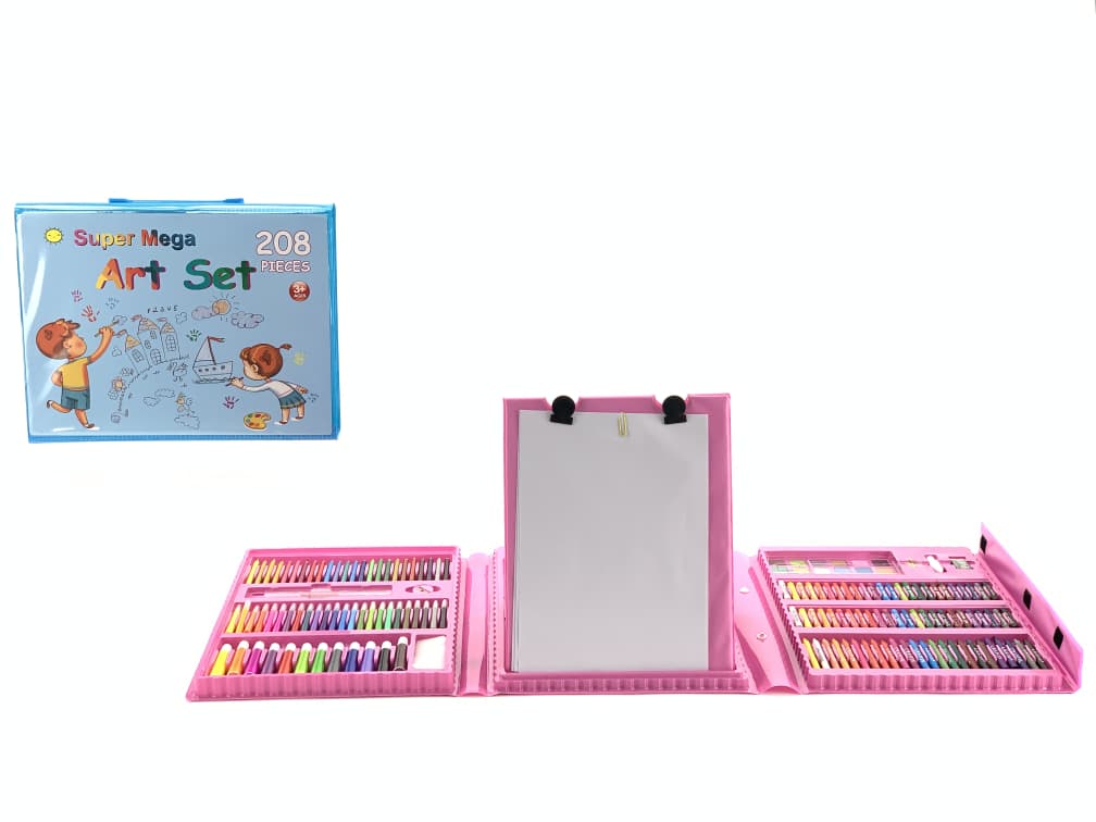 Super Mega 208 Pieces Art Set