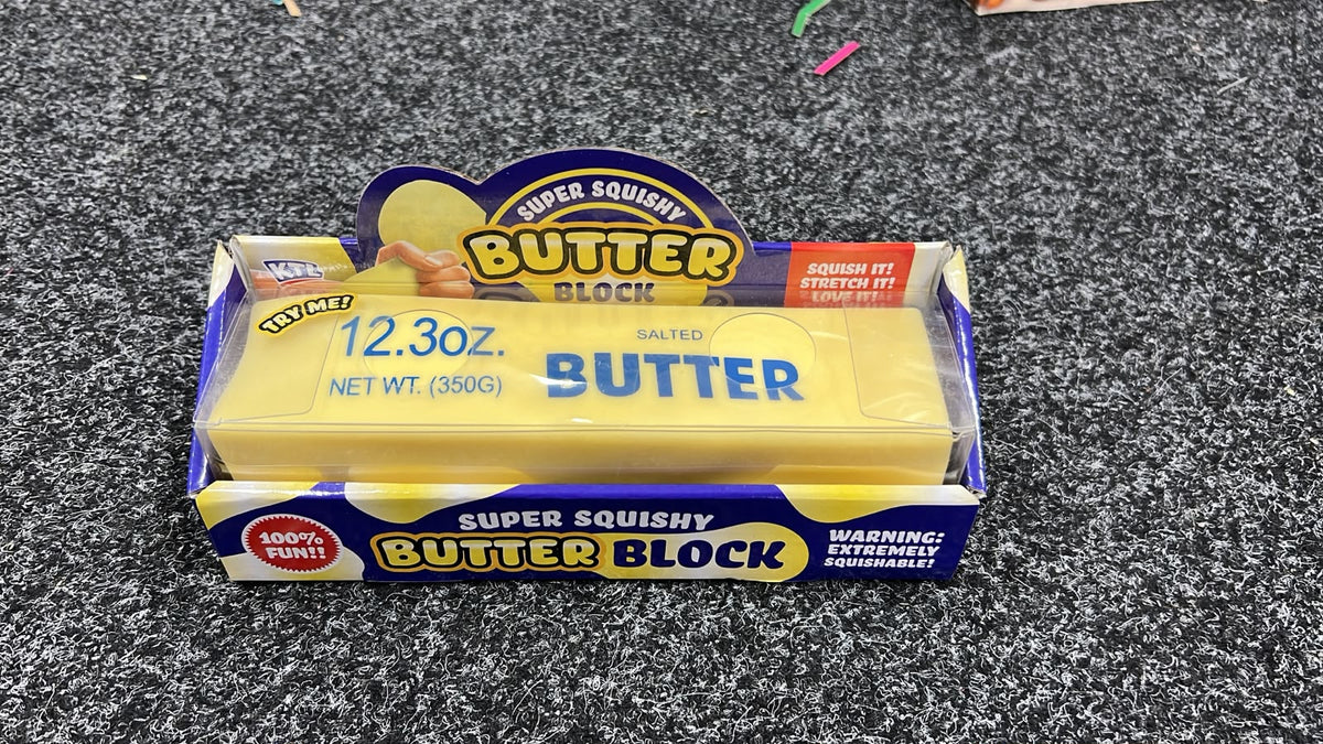 KTL Jumbo Butter Block Squishy Toy - Single Pieces Packing