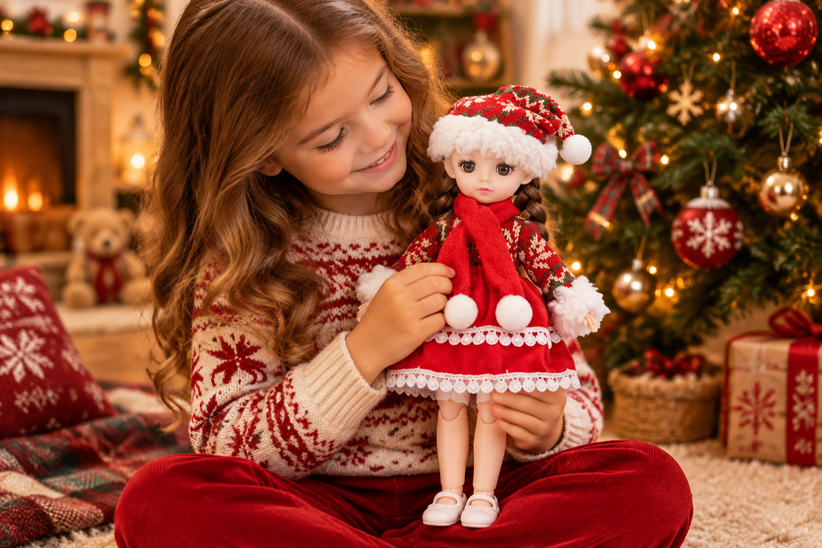 Festive children’s lifestyle shot