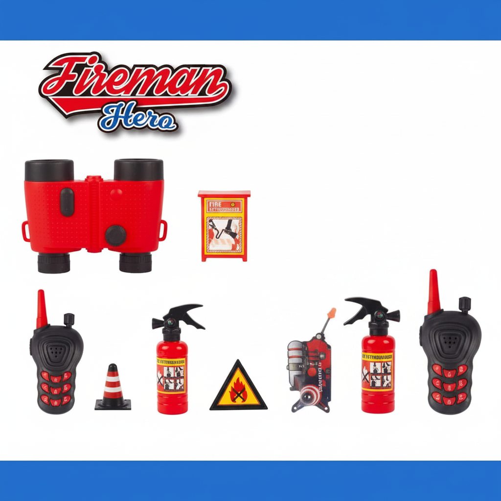 Fireman Hero Binoculars - Front View