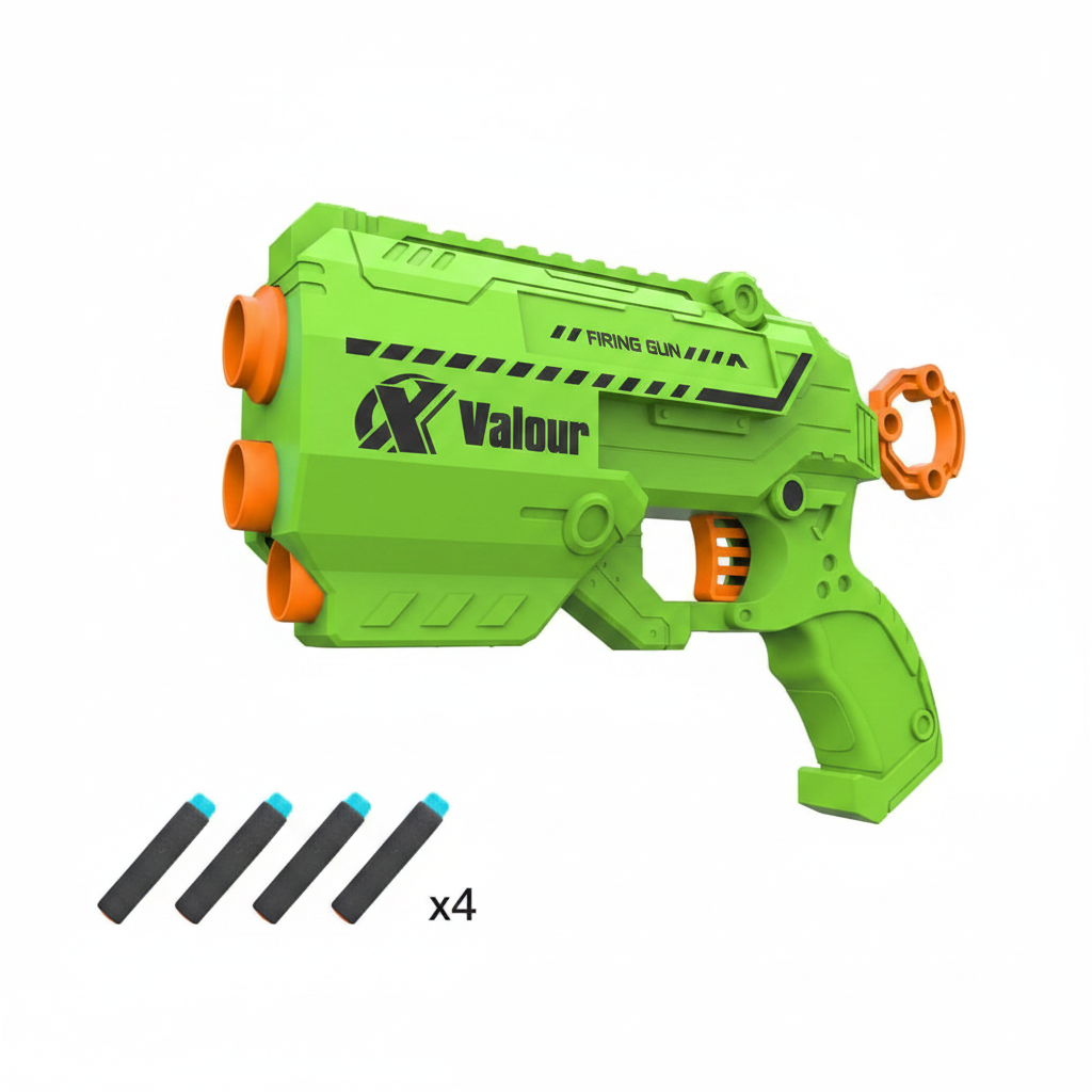 Firing Gun X - Front View