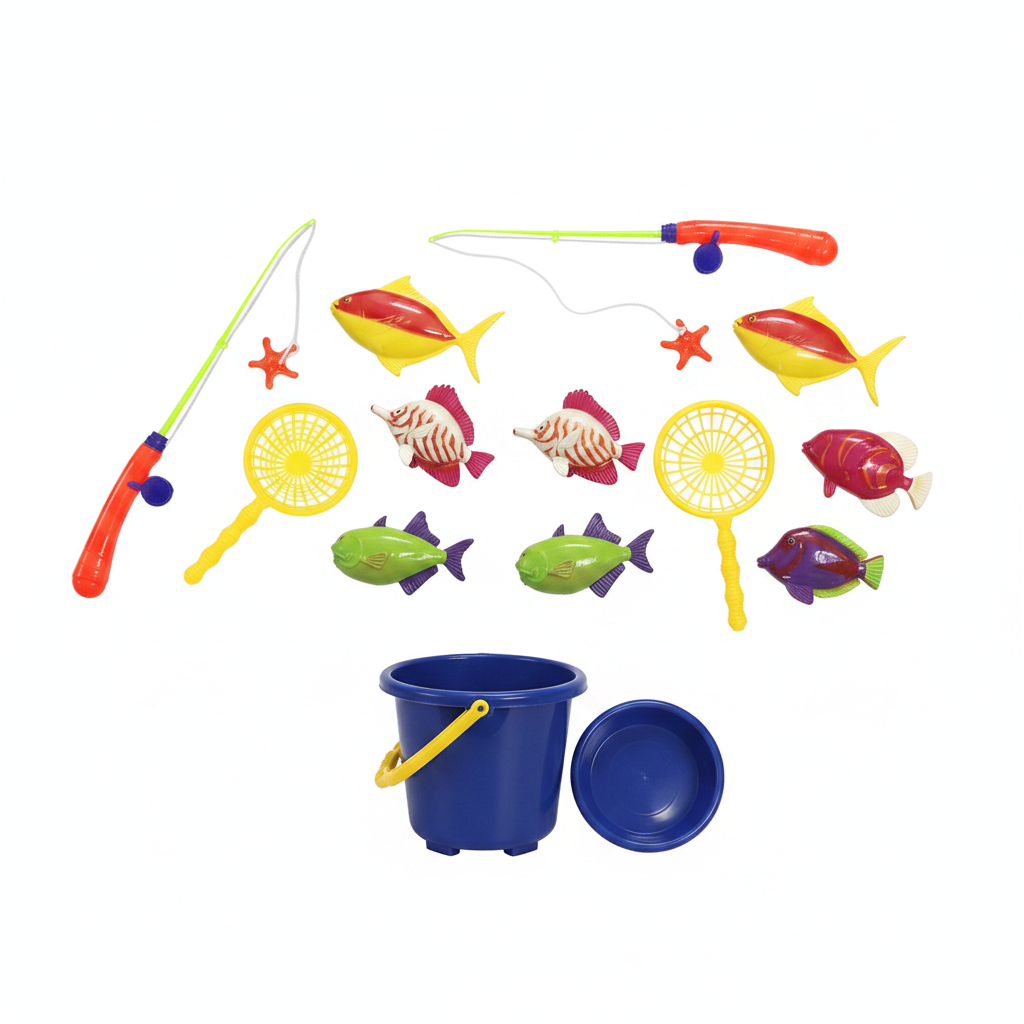 Fishing Game - Flat Lay