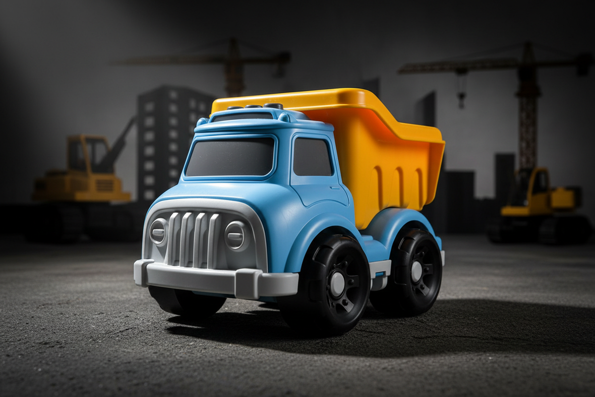 Freight Truck - Dark Hero Shot