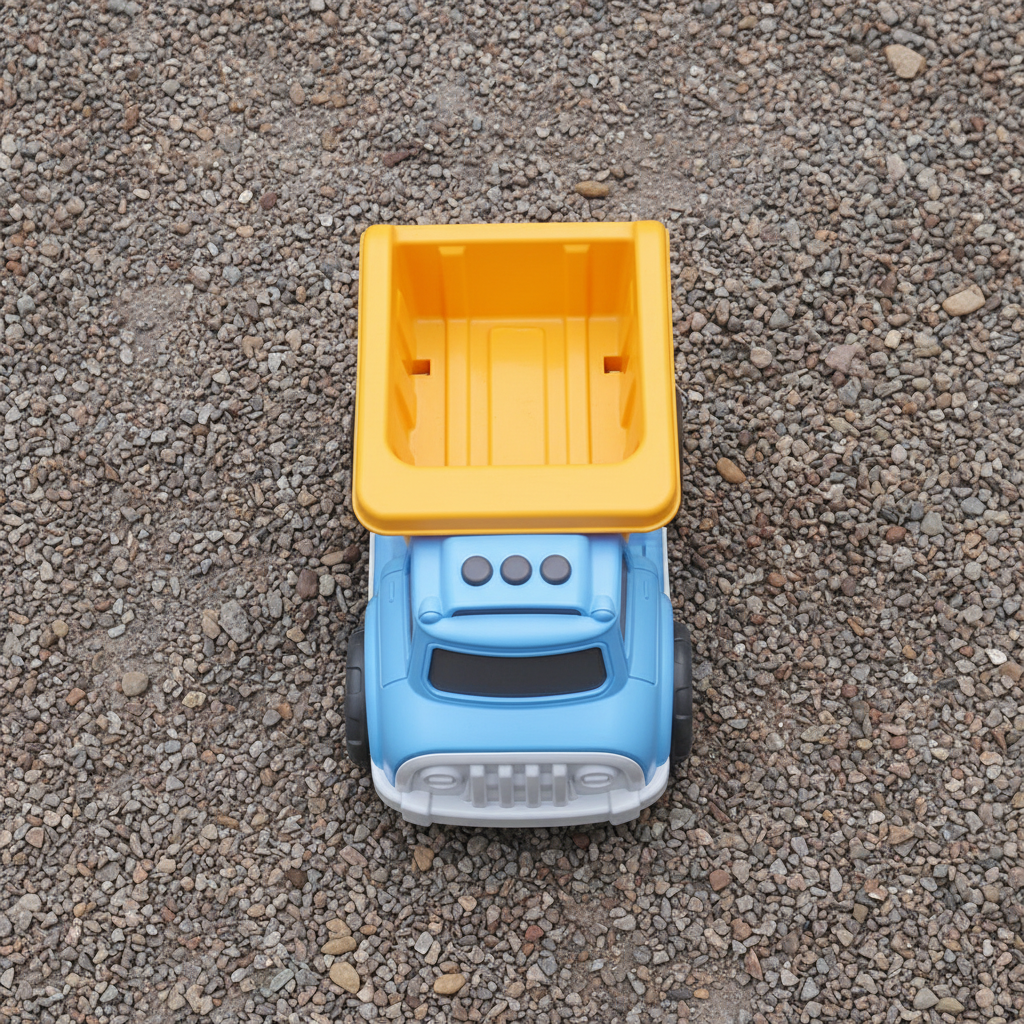 Freight Truck - Gravel Flat Lay