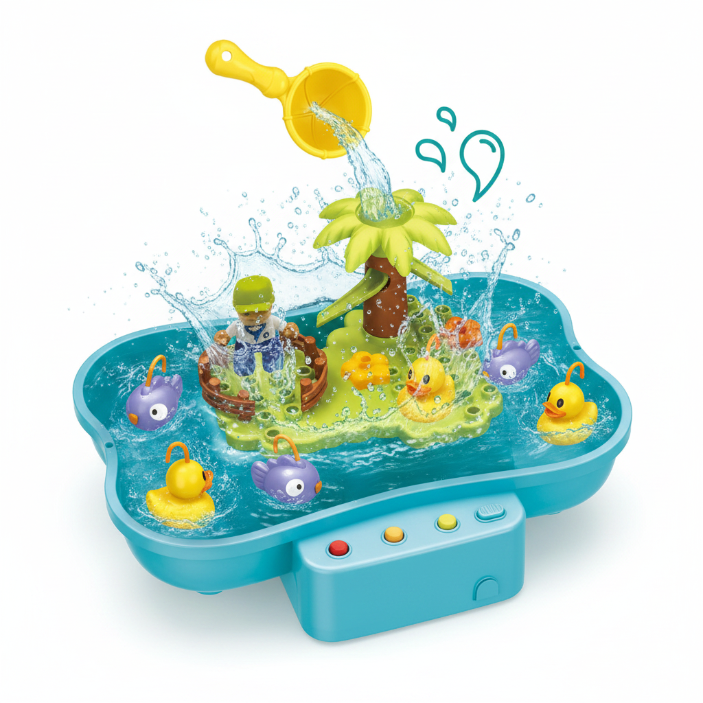 Funny Fishing Toy - Close Up