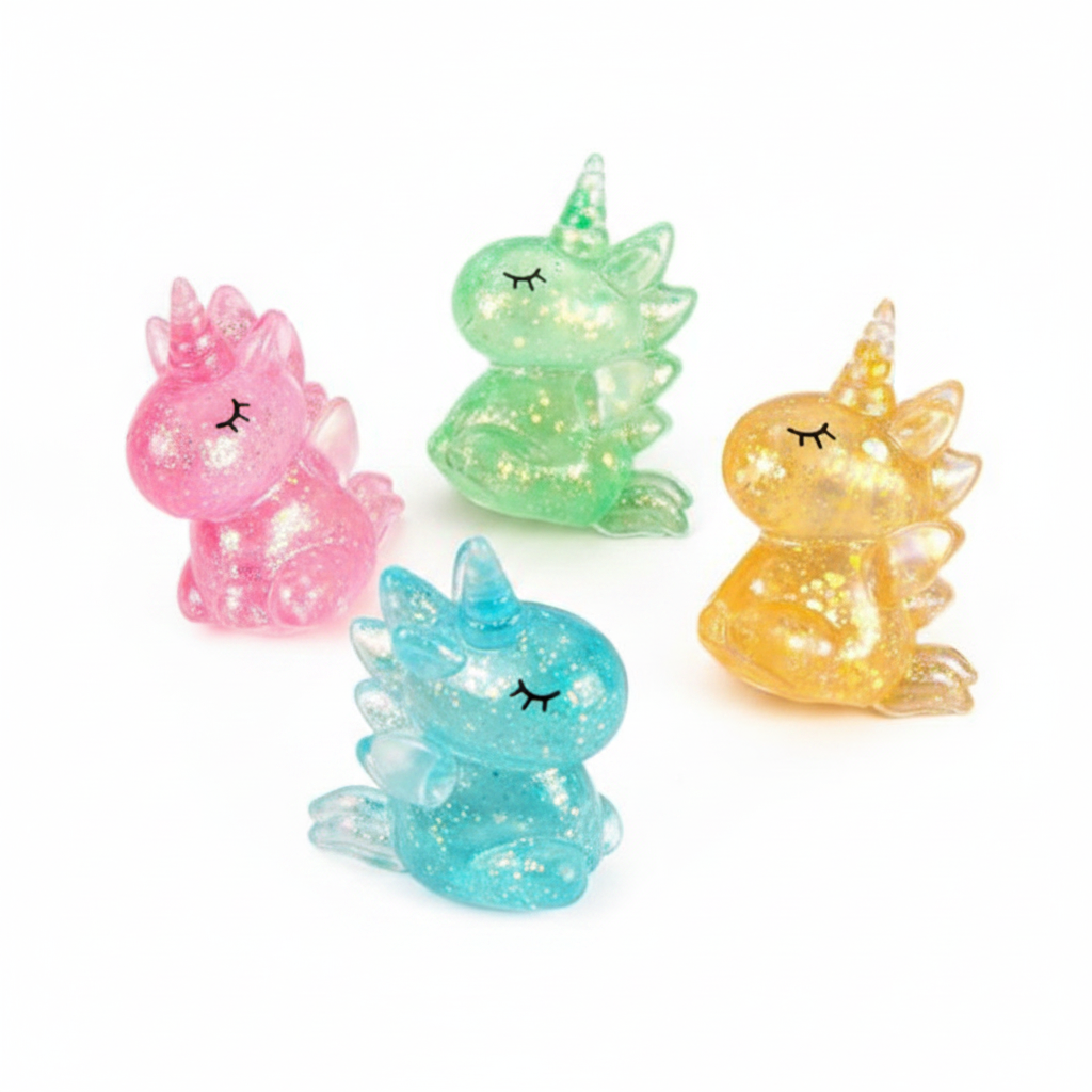 Glitter Unicorn Squeeze Toys