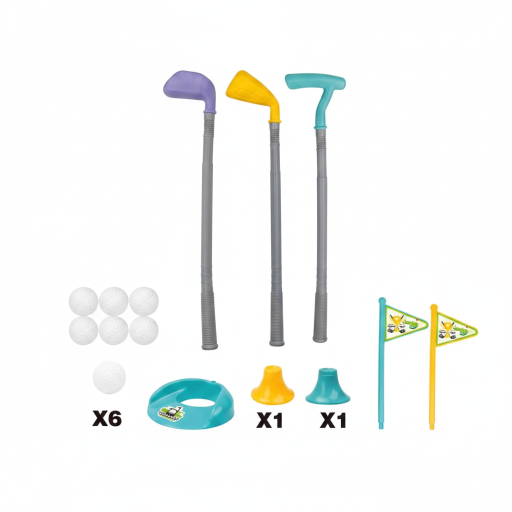 Golf Toy Set - Side View