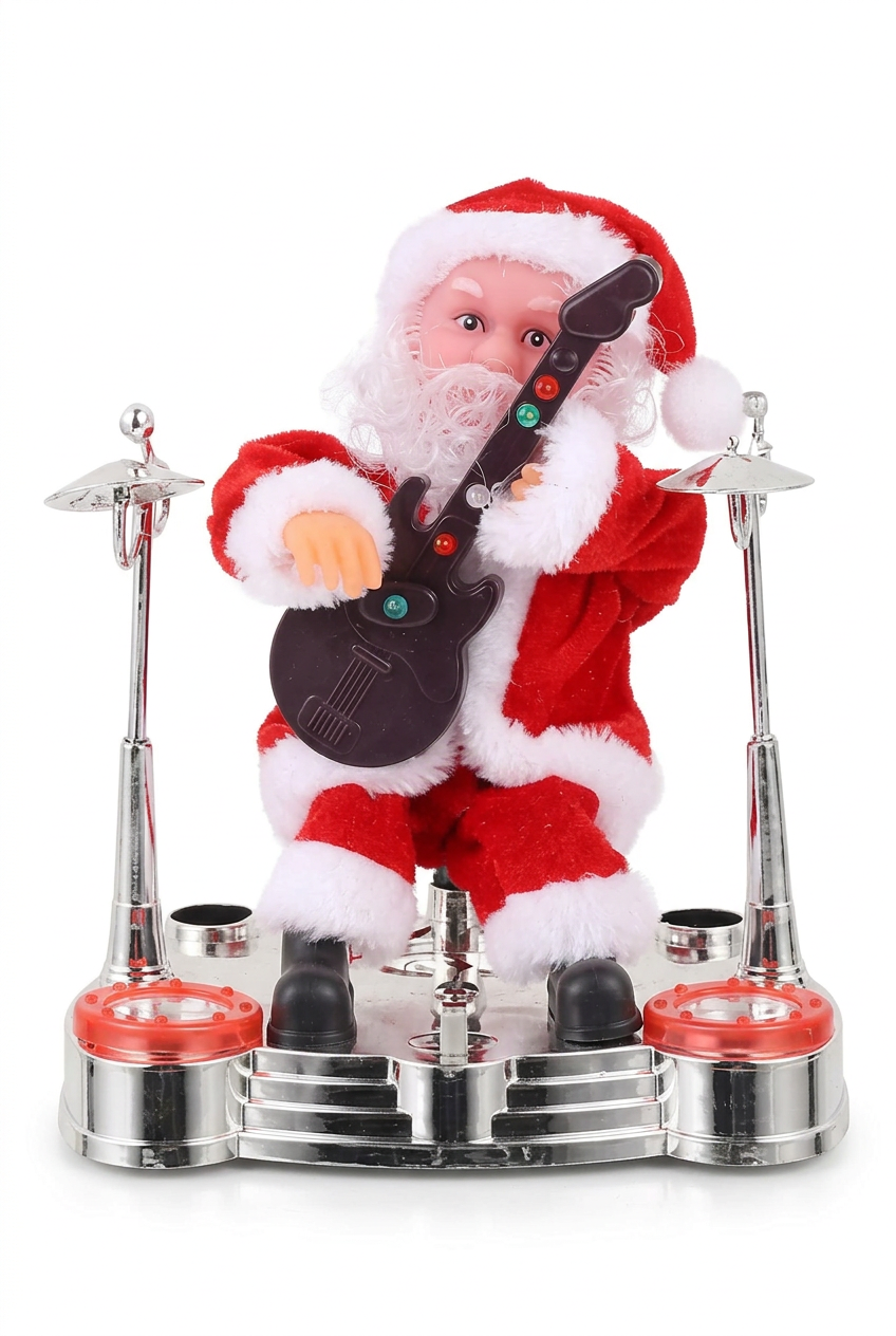 Guitar Santa studio shot