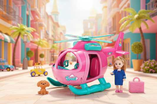 Helicopter Playset - City Lifestyle