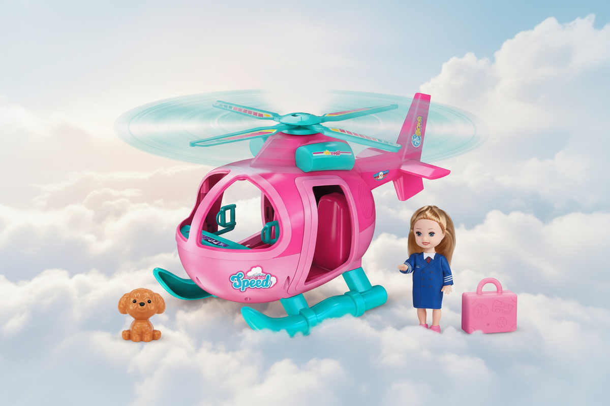 Helicopter Playset - Sky Hero Shot