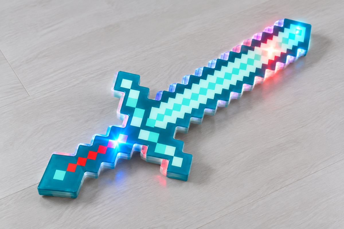 High-angle playroom product shot