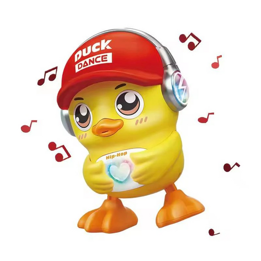 Cute Musical Dancing Duck Yellow with Light and Music