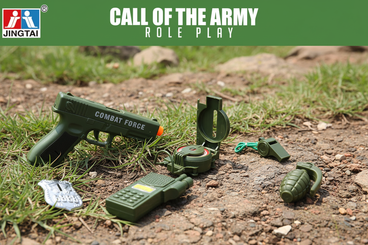 Call of the Army Role Play Set – outdoor terrain lifestyle shot