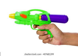 Solid Colour Water Gun – Pump Action Squirt Pistol