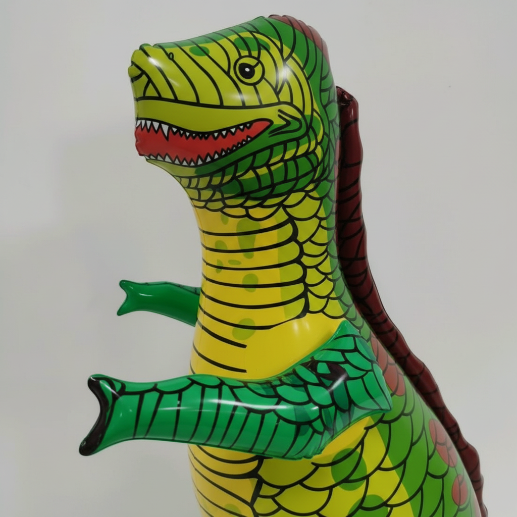 Inflatable Dinosaur - Close-up