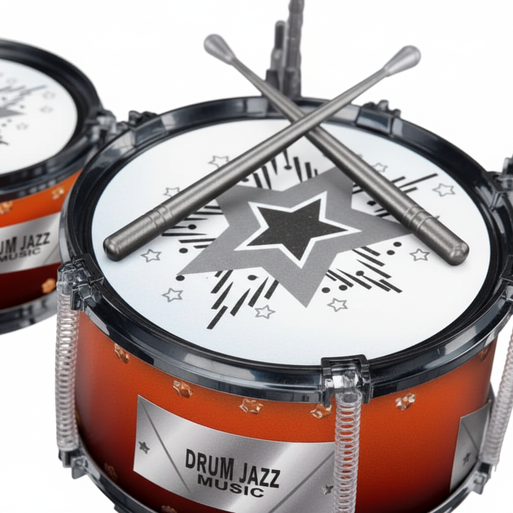 Jazz Drum Set - Close Up