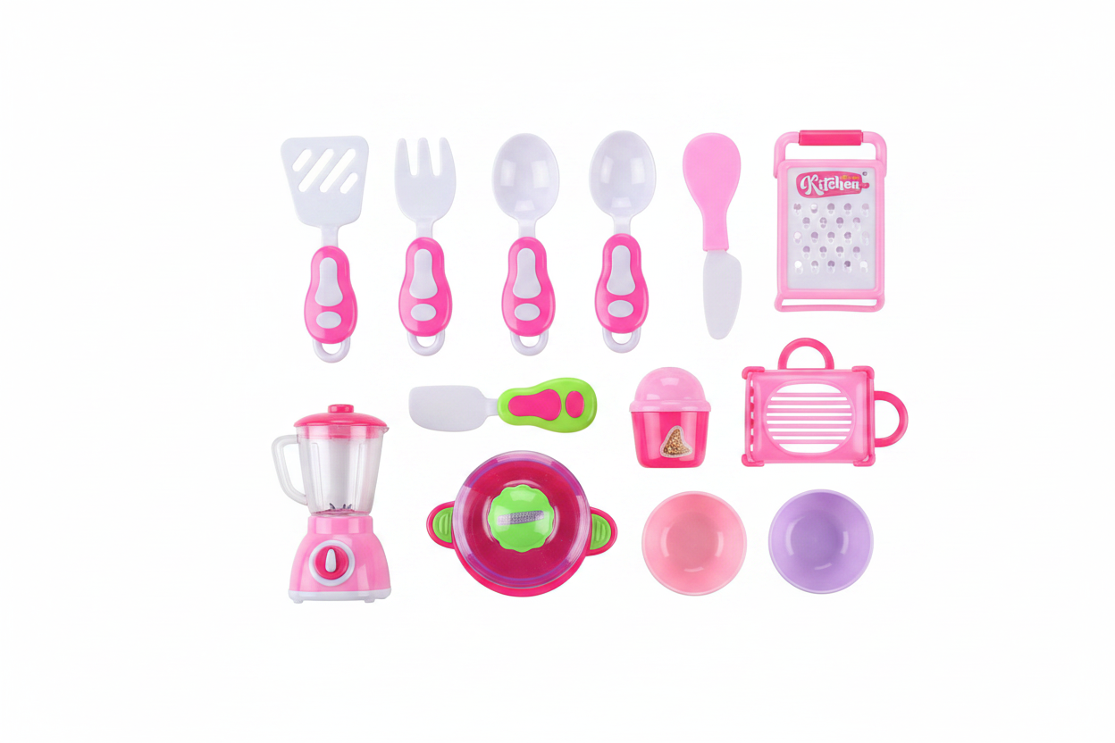 Kitchen Cutlery Set - Flat Lay v2