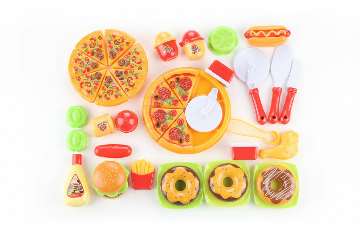 Kitchen Play Set - Flat Lay
