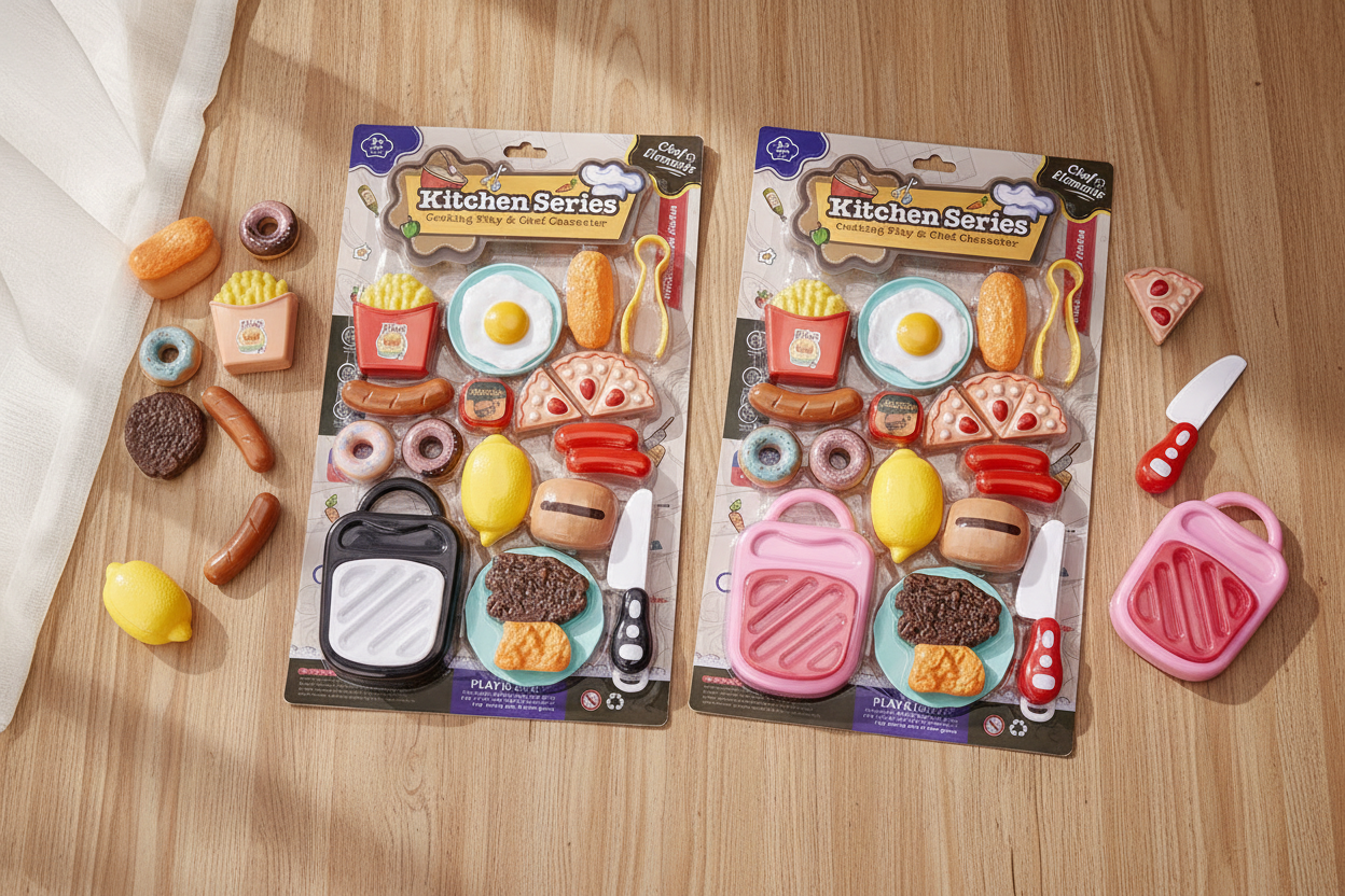 Kitchen Series Play Set - Lifestyle Flat Lay