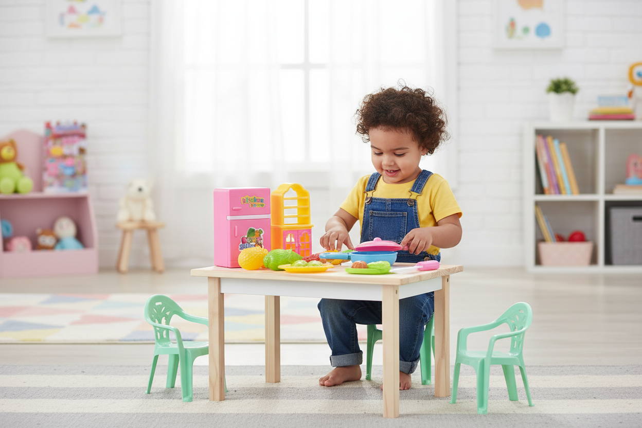 Kitchen Set Playset - Lifestyle