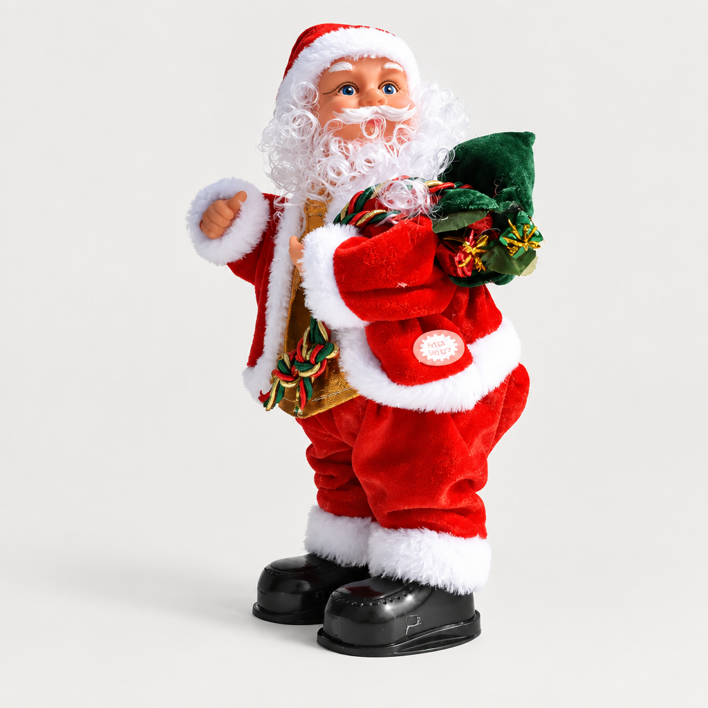 Left-angle Santa decoration