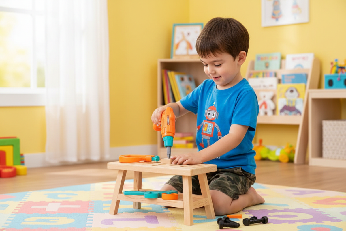 Lifestyle boy playing