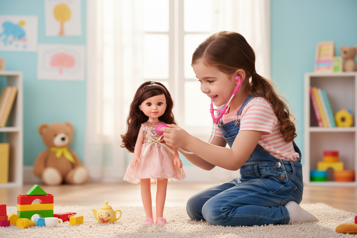 Lulu Doctor Doll - Lifestyle Shot