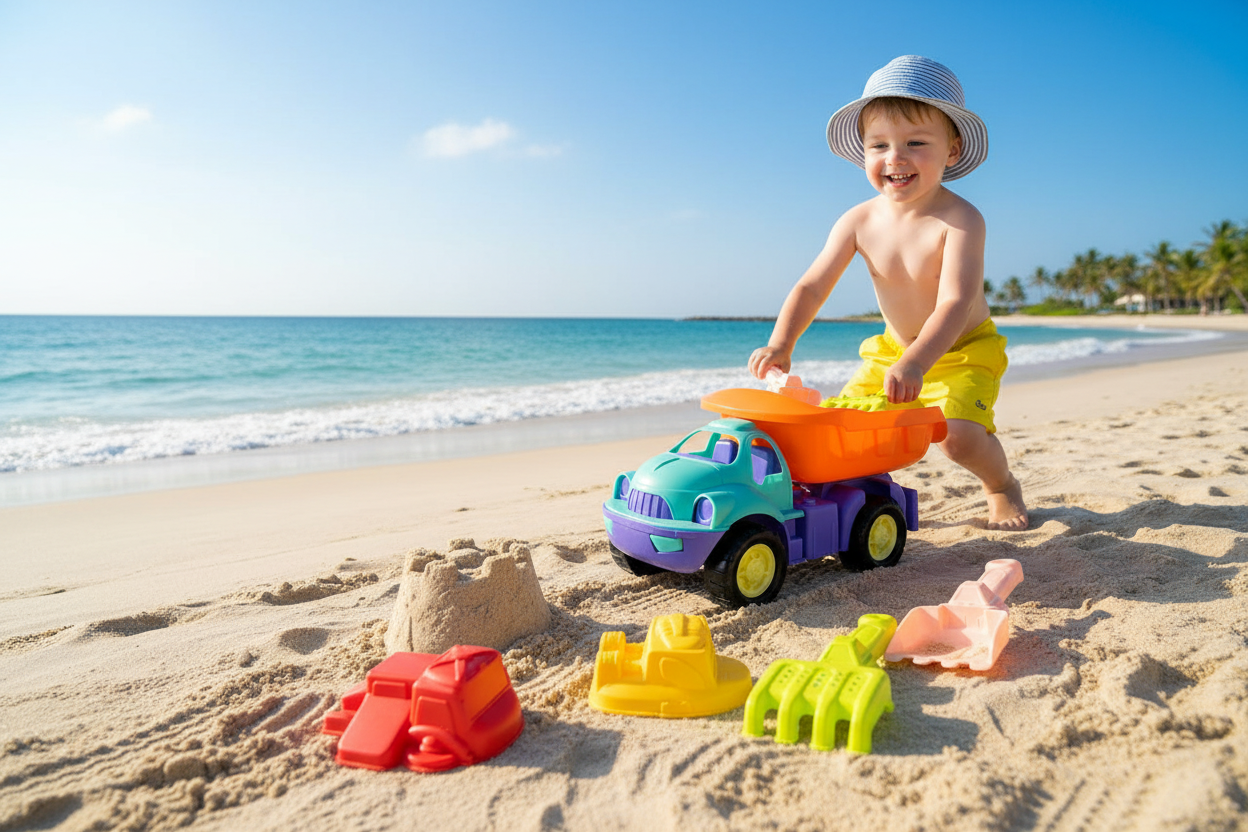 Luxury Beach Toy Set - Lifestyle Shot