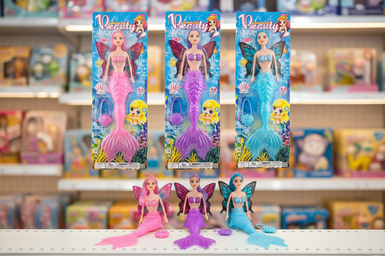 Mermaid Fairy Doll - Retail Display