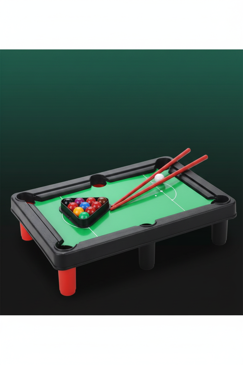 Mini Snooker Set - Dark Gradient Detail