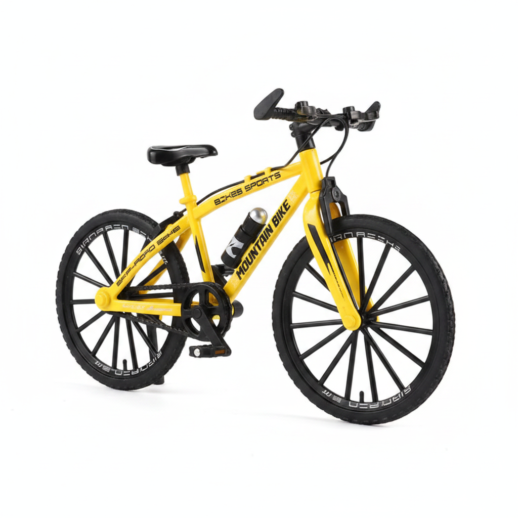 Mountain Bike Toy - Yellow Hero